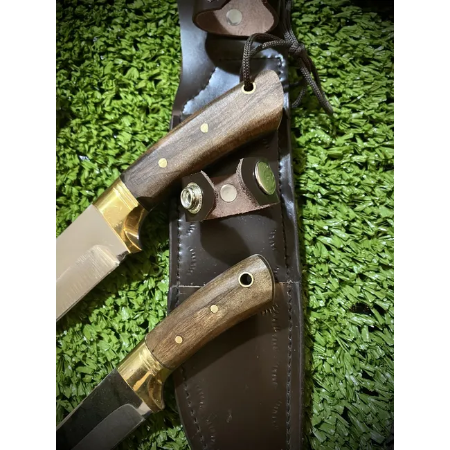 İkili bushcraft kamp bıçağı
