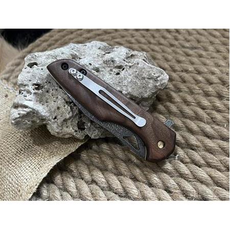 El Yapımı İçten Kilitli Kemer Klipsli Çakıı