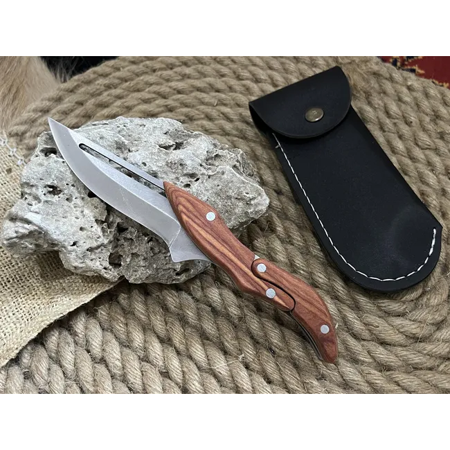 El Yapımı Hayalet Çakı (Ahşap Kabze)