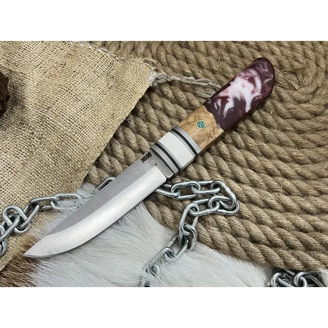 El Yapımı Bushcraft Doğa Kamp Bıçağı Pukko n690