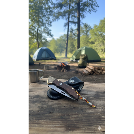 El Yapımı Grevürlü N690 Çakı no1