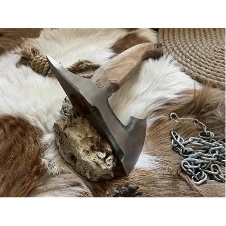 El Yapımı Dövme Kamp Baltası no 3 Çift Yönlü Özel Seri