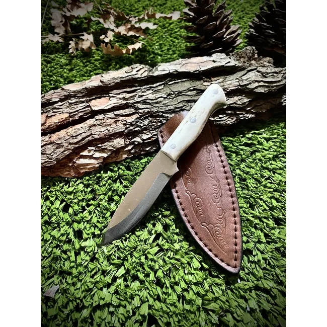 El Yapımı Mini Bushcraft Kamp Bıçağı