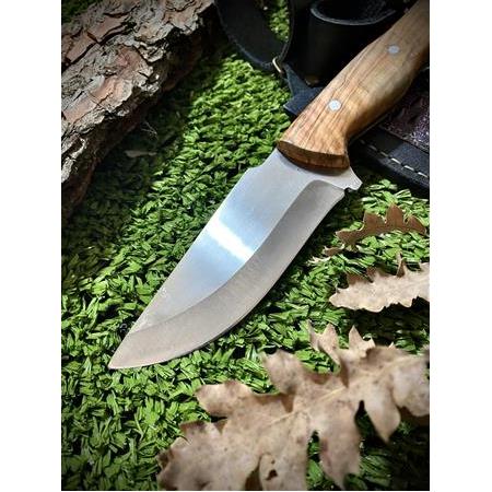 Yeni zeytin kabze N695 avcı kamp bıçağı