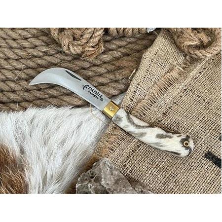 Eğri Yüzlü Aşı Çakısı Kablo Sıyırma Çakısı