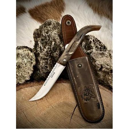 El Yapımı Kemik Kilitli Çoban Çakı Serik No:3