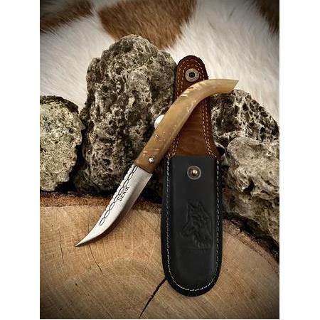 El Yapımı Kemik Kilitli Çoban Çakı Serik No:1