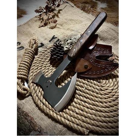 EL Yapımı Çift Ağız Kamp Baltası