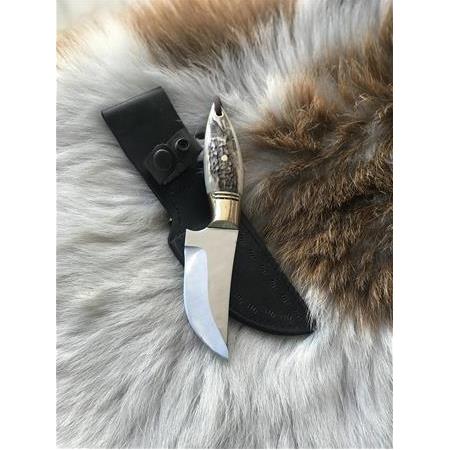 A.K. Geyik Boynuz Kabze Küçük Avcı Prinç Önlüklü