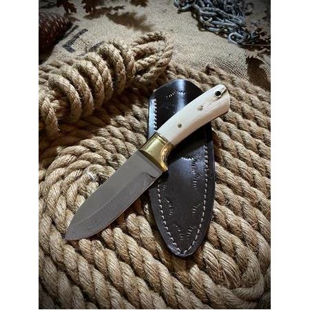 Prinç Örgülü Mini Kamp Bıçağı (Geyik Boynuz)