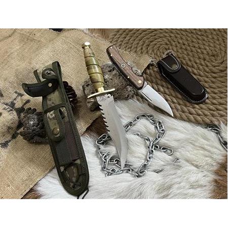 Kasatura ve Kamp Çakısı Kombin