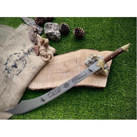 El Yapımı kurt başlı  Simbat Kılıcı