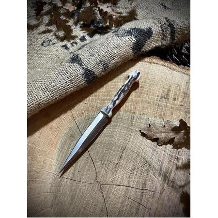 Mini Çift Ağızlı Bıçak (Geyik Boynuz)