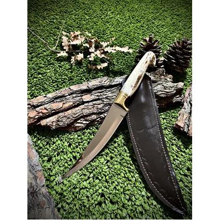 El Yapımı Bel Bıçağı No2 (Geyik Boynuz)