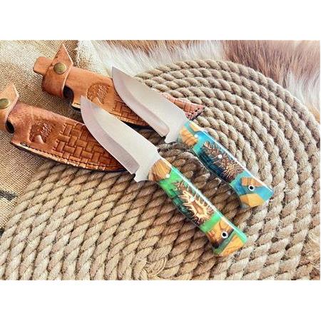 El Yapımı Epoksi Kabze Av Bıçağı 02