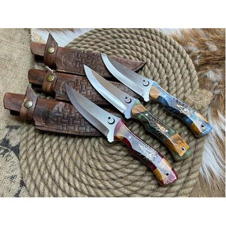 El Yapımı Epoksi Kabze Av Bıçağı 05