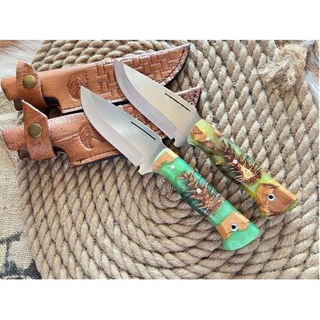 El Yapımı Epoksi Kabze Av Bıçağı 08