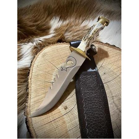 Prinç Örgülü Ayyıldız Avcı Bıçağı