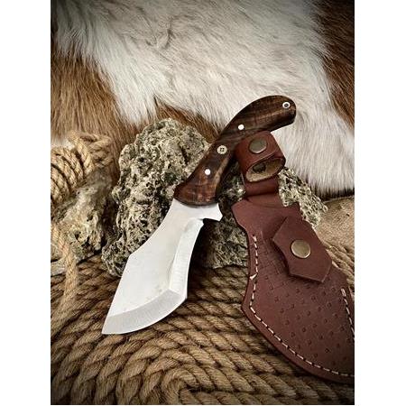 El Yapımı Bushcraft Avcı Bıçağı